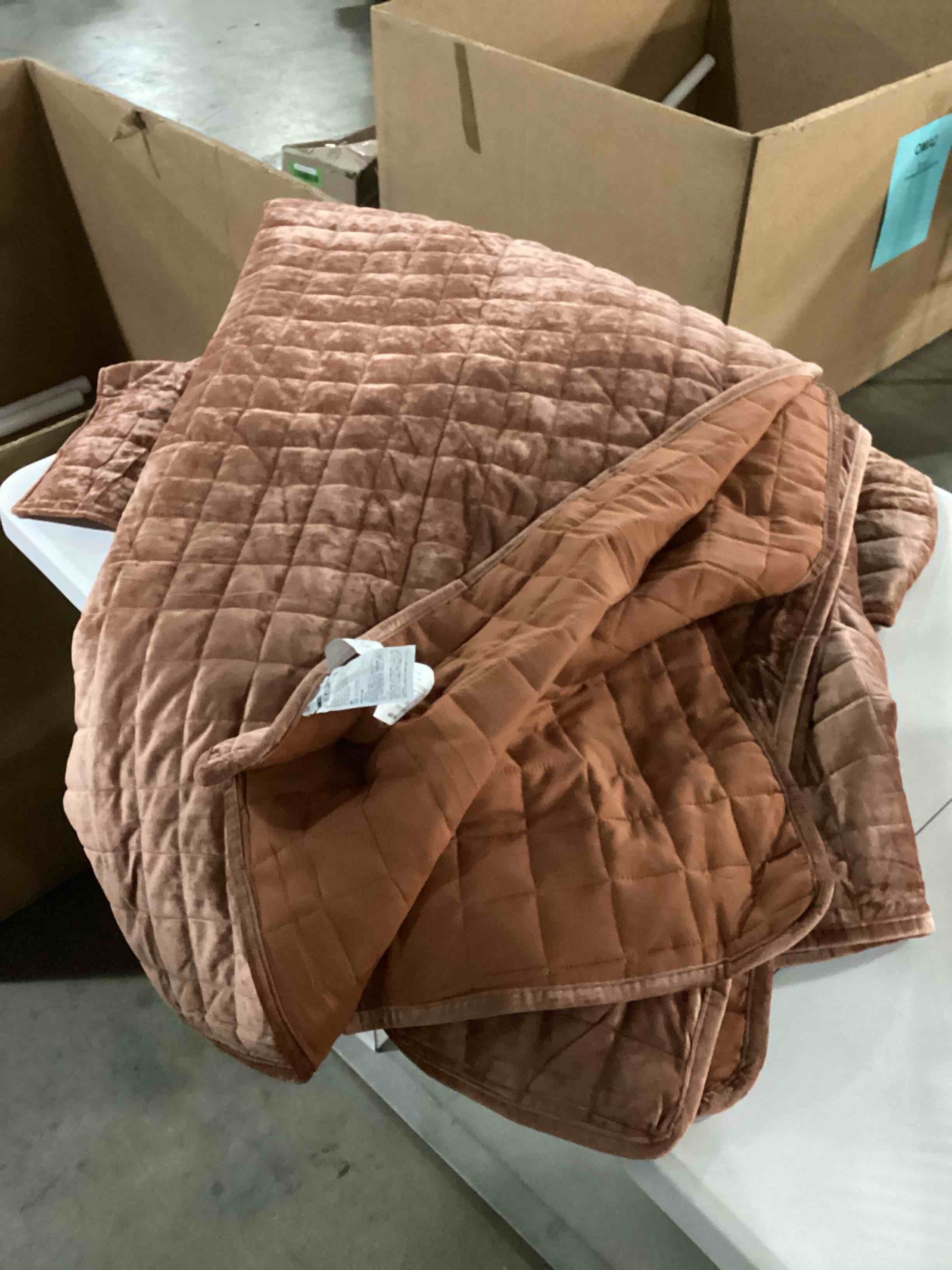 RECYCO Luxury Velvet Quilt Queen Size, Ultra Soft Velvet Bedding Sets