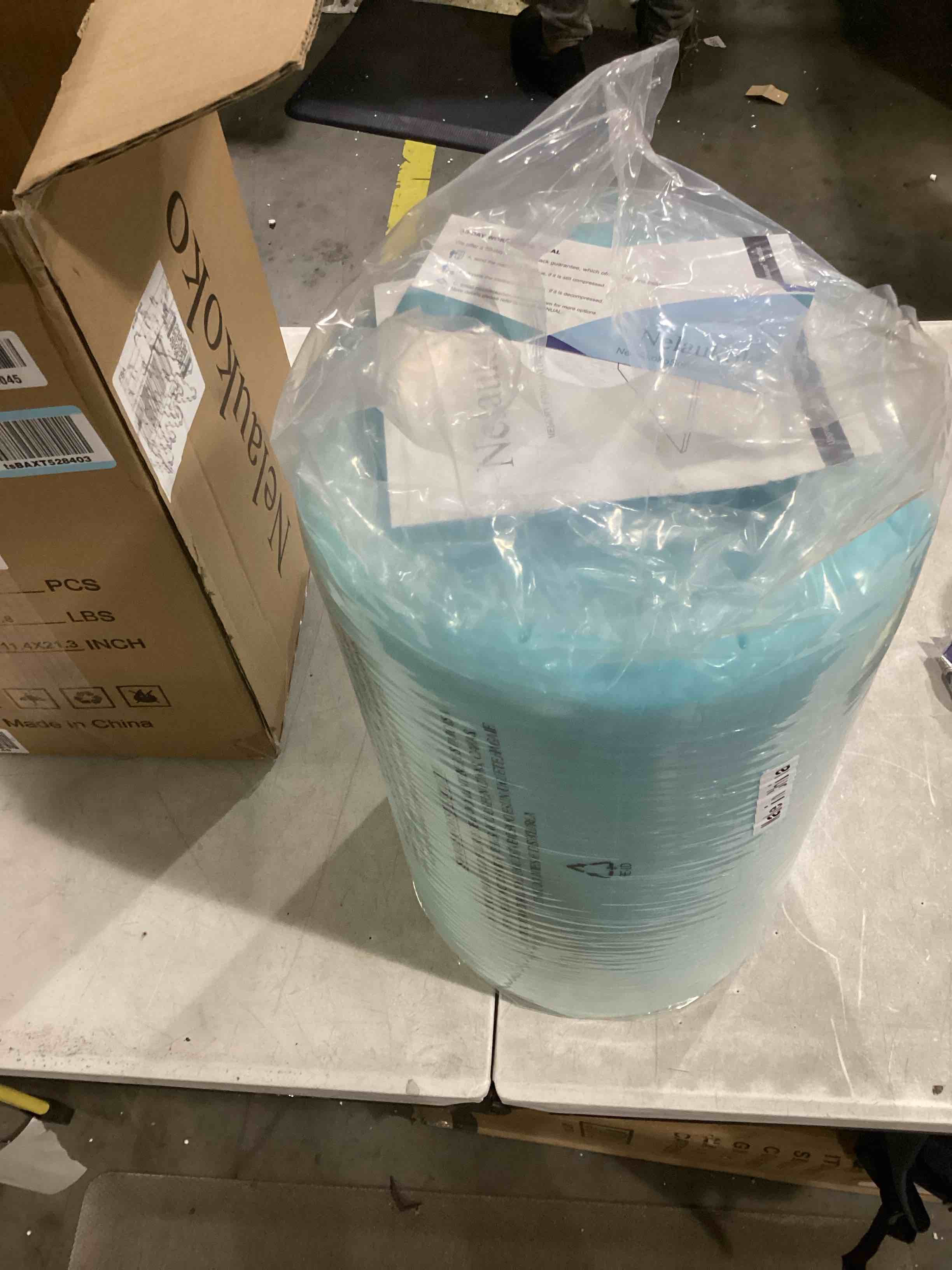 LINSY LIVING 3 Inch Mattress Topper Twin, Cooling Gel Infused Swirl