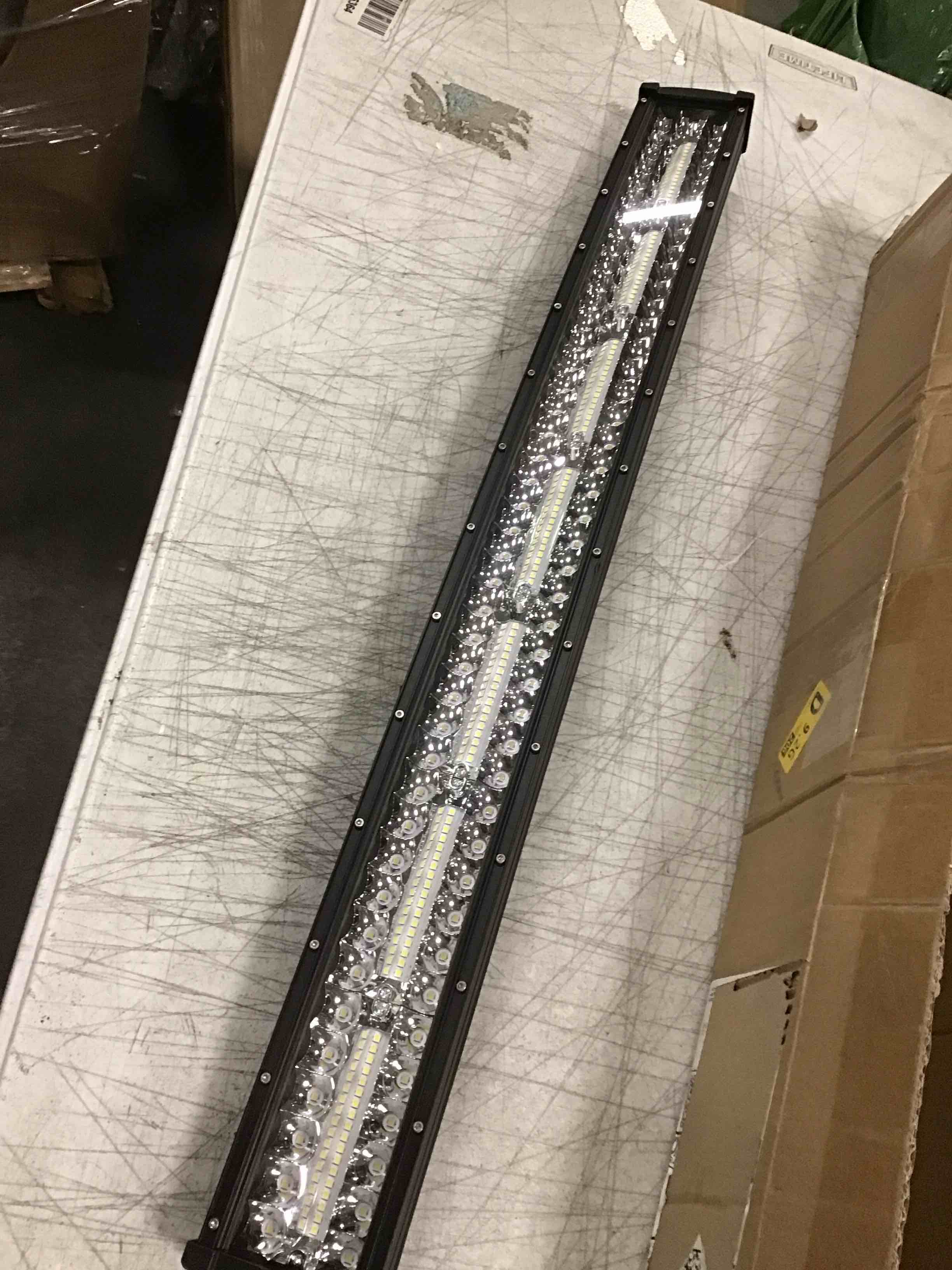 Nilight 18026C-A 37Inch 780W Triple Row Flood Spot Combo Bar 78000LM Driving Waterproof Led Work Light Off-Road Truck Car ATV SUV Jeep Cabin Boat, 37Inch Triple Row light bar