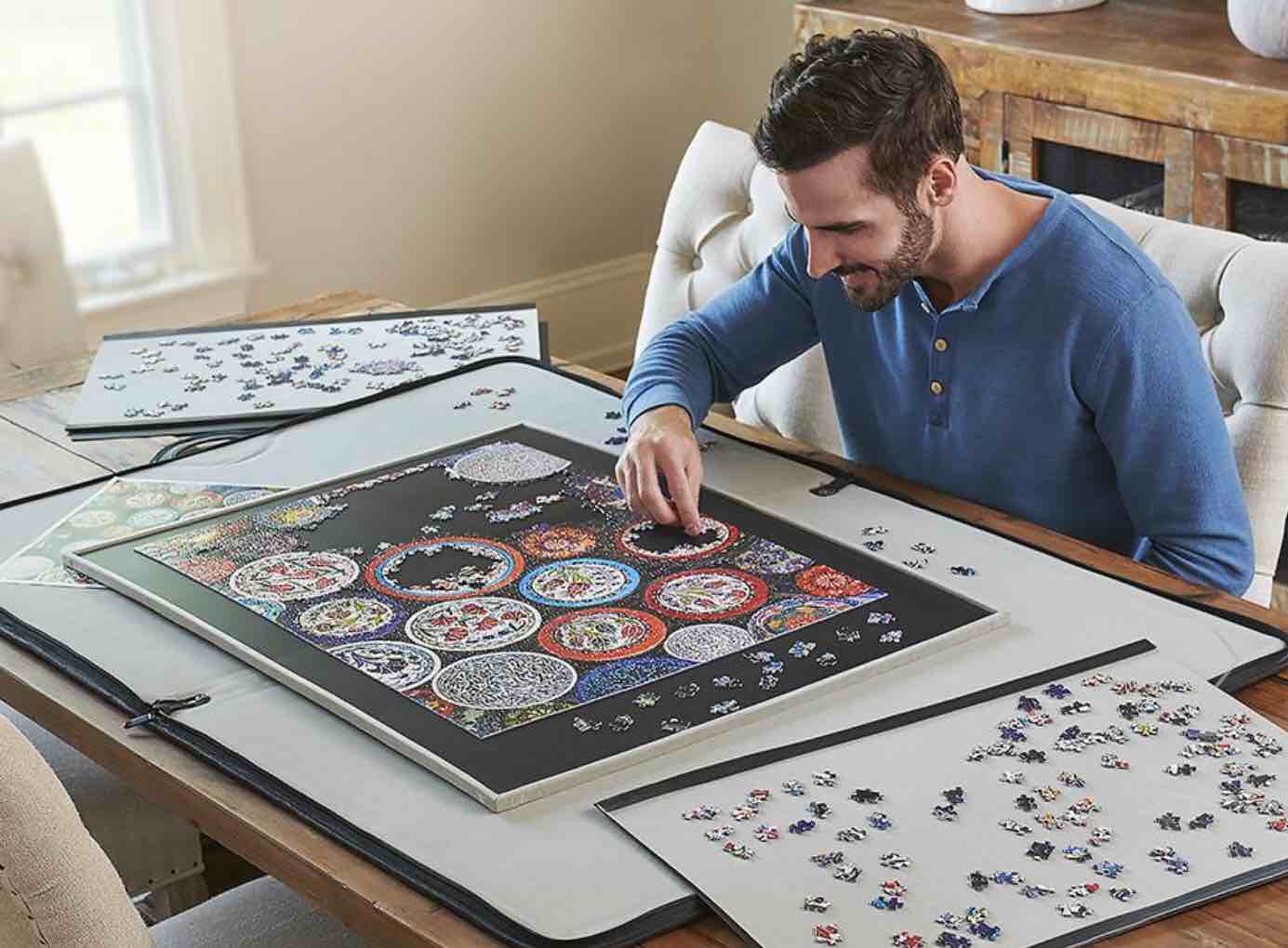 The Stowaway Puzzle Board Caddy