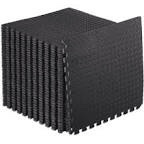 ProsourceFit Puzzle Exercise Mat ½”, EVA Foam Interlocking Tiles, Protective Flooring for Gym Equipment and Cushion for Workouts