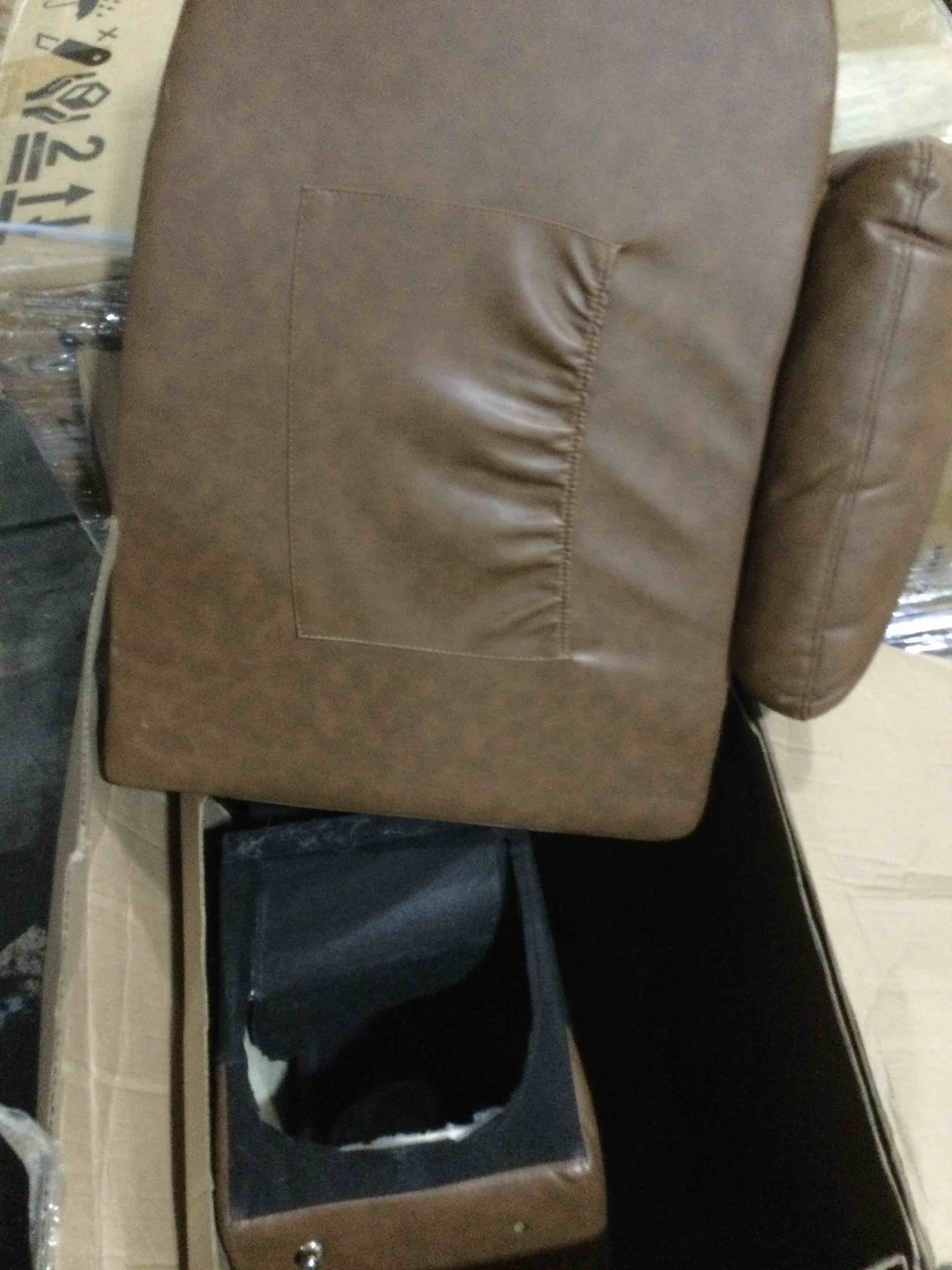 68.9" Pillow Top Arm Power Reclining Loveseat with Heat and Massage For