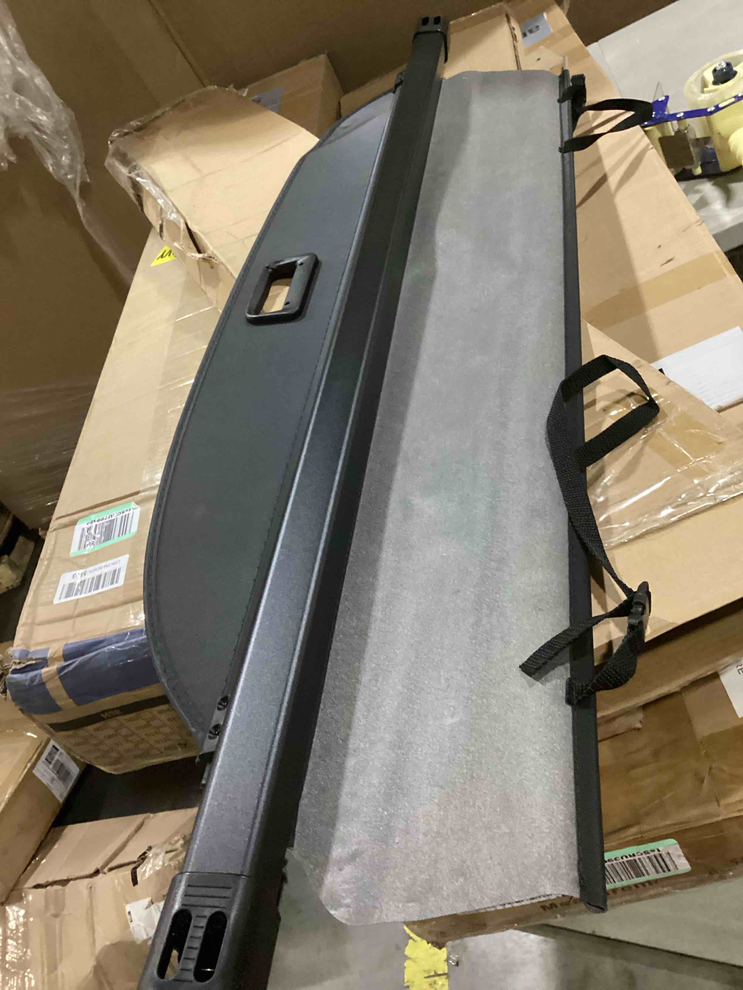 Powerty Compatible with Cargo Cover Nissan Murano 2023 2015-2022 Retractable Rear Trunk Security Cover Shielding Shade Black No Gap