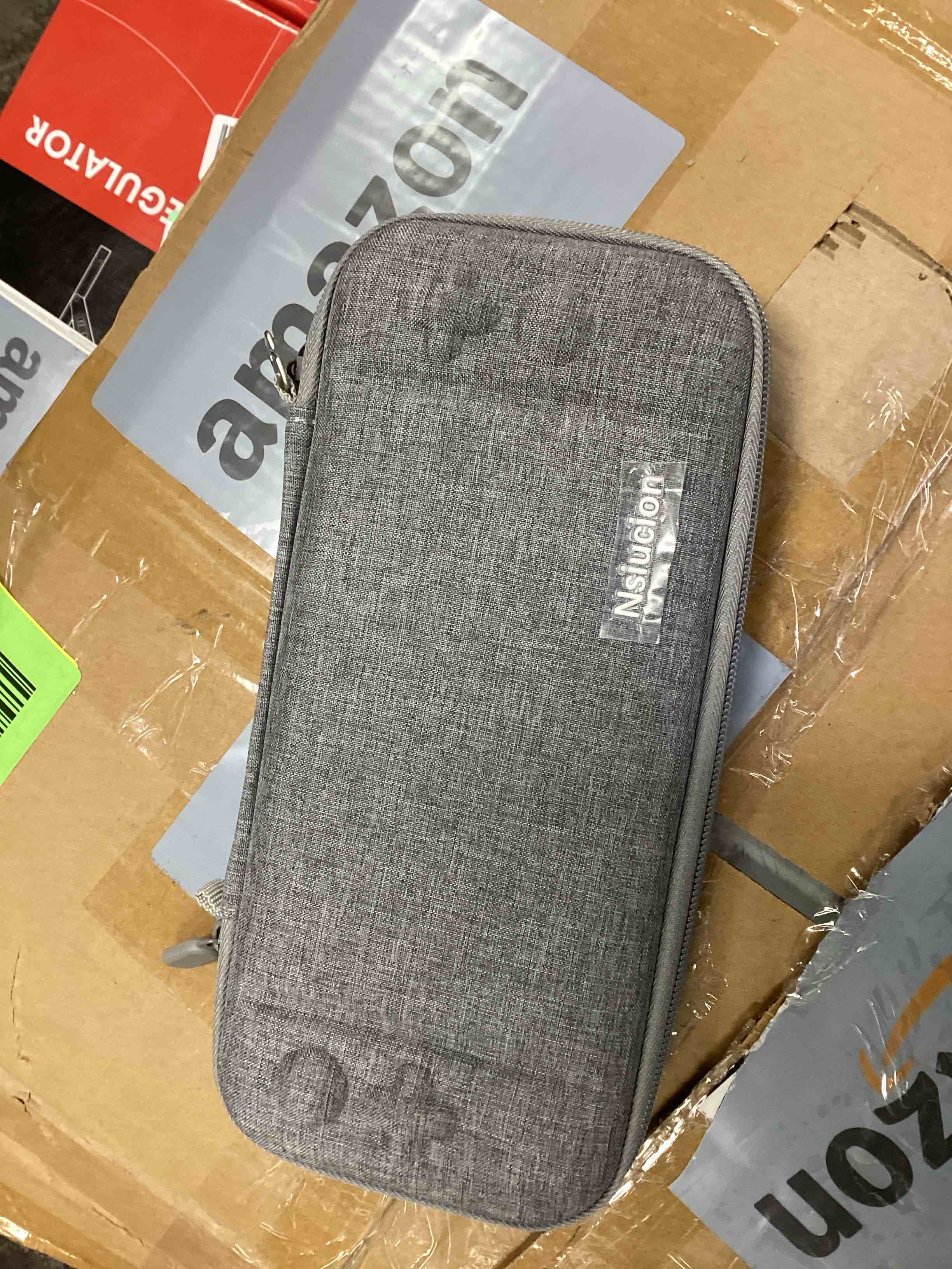 Nsiucion Slim Carrying Case for Nintendo Switch OLED, Portable Travel Carry Bag, Bonus Game Storage Holder Cases, Switch Console Protective Case Accessories..