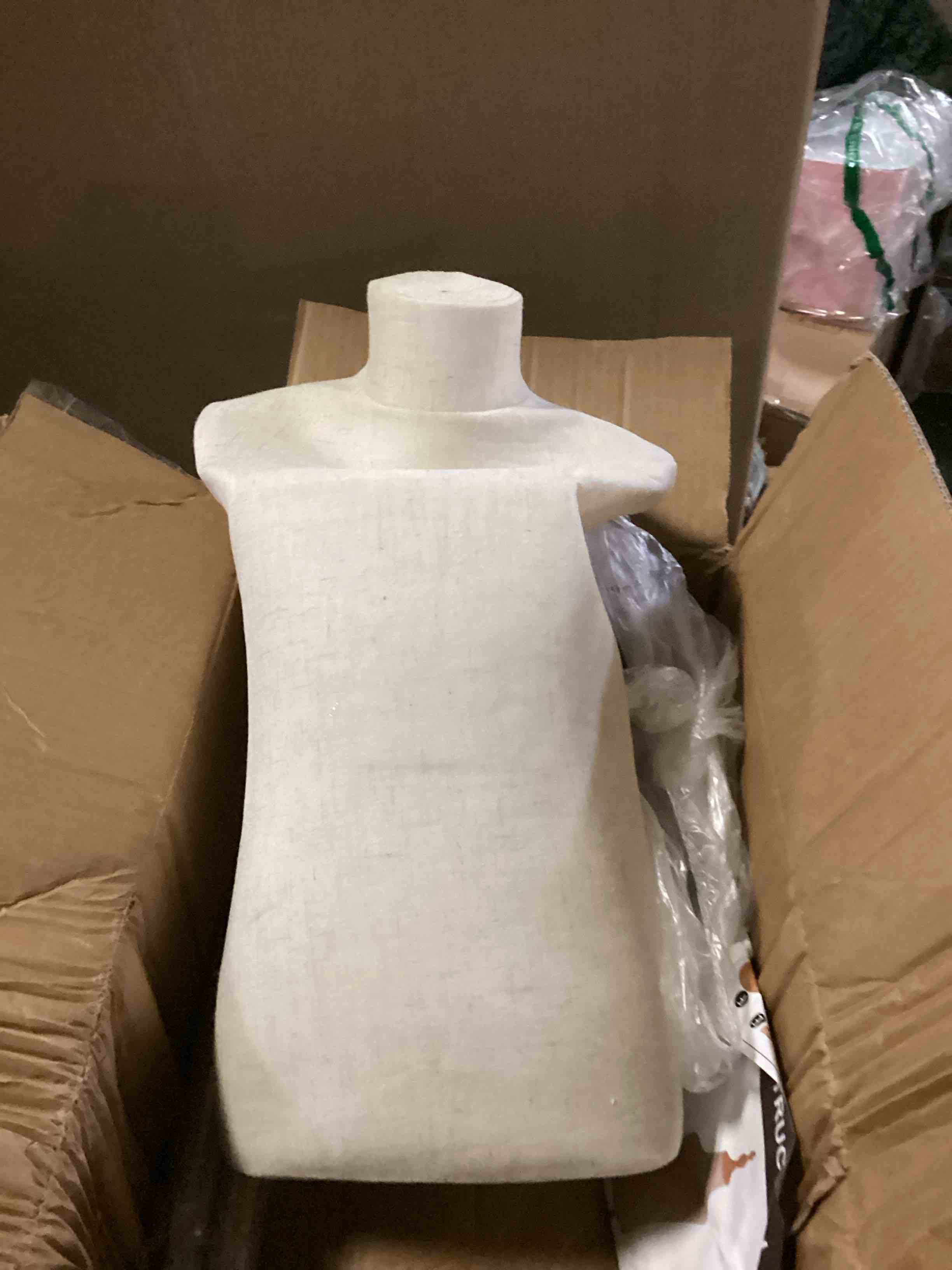 Spurgehom Kid Dress Form Adjustable Child Mannequin Body with Wood Base