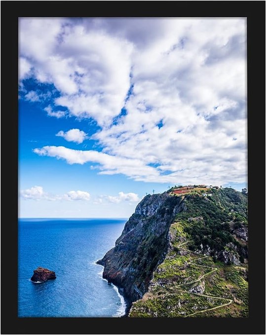 MENNTHUI 15x18 Black Picture Frame, Wall Mounting Horizontally or Vertically, Decoration for Photos, Paintings, Posters, Artwork