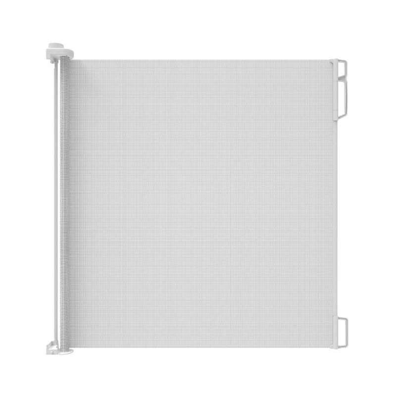Perma Child Safety Wide Extra Tall Retractable Gate - White