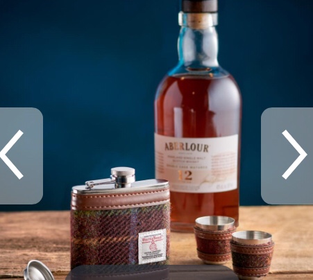 The Scotsman's Flask And Shot Glasses