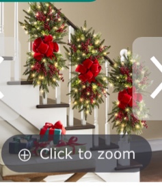 The Cordless Prelit Classic Holiday Swag