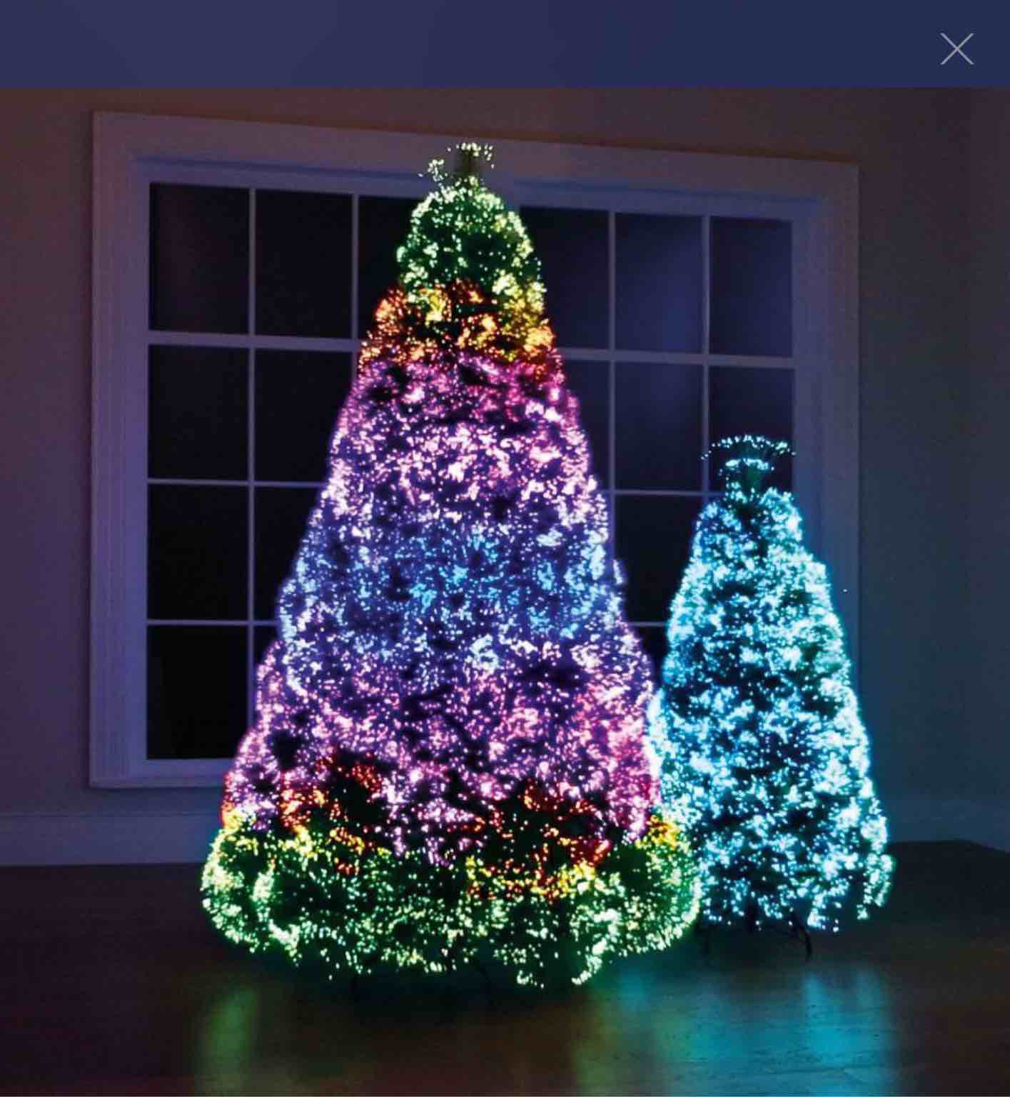 The Northern Lights Christmas Trees