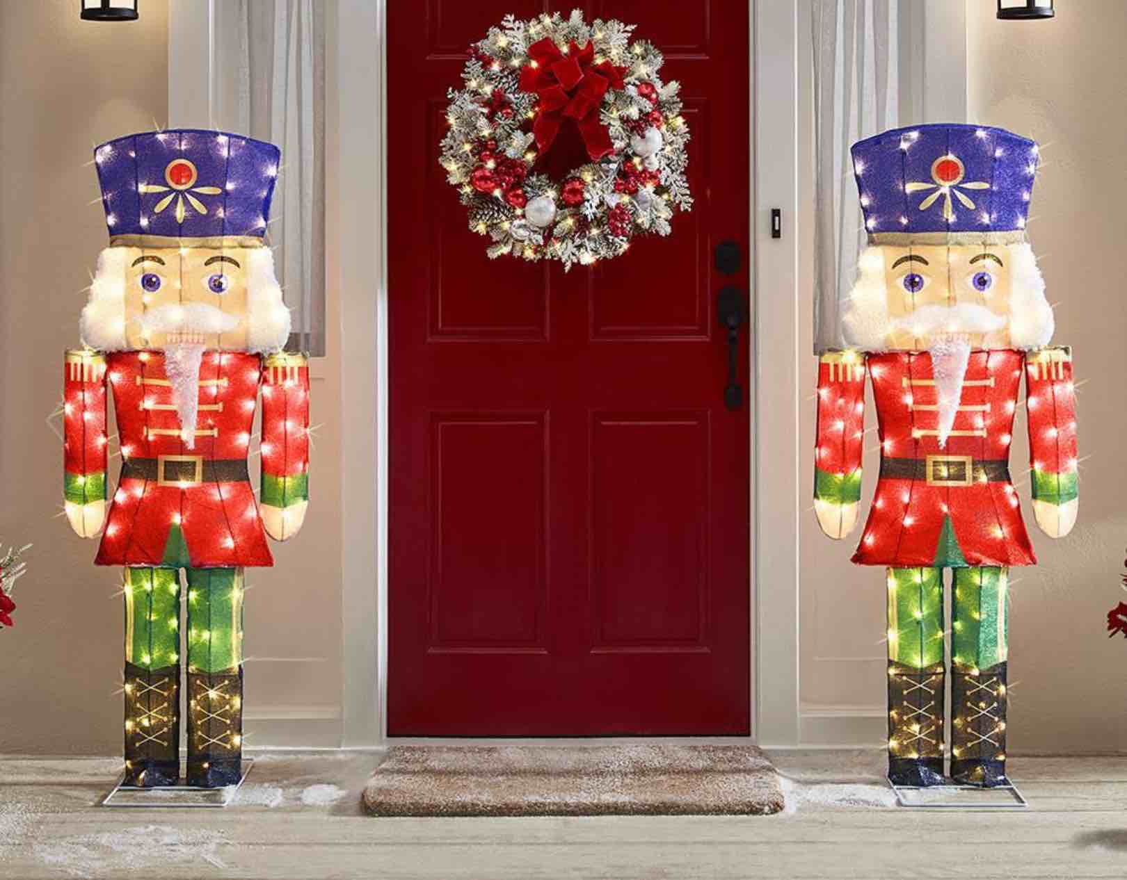 The Outdoor 5' Twinkling Nutcracker