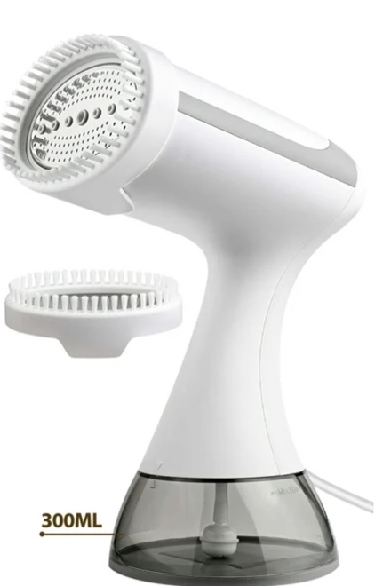 1500W Steamer for Clothes, Steamer and Iron for Clothes Portable Handheld Garment Steamer, 300ML Detachable Water Tank, for Home and Travel