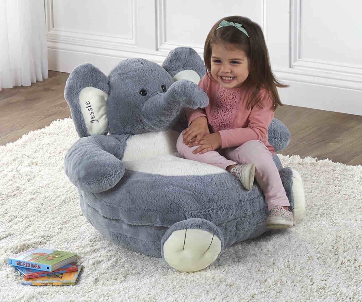 Personalized Animated Singing Elephant Chair
