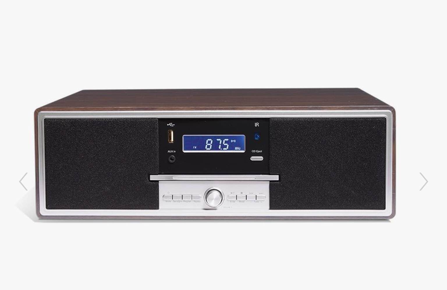 CD Playing Multiformat Tabletop Radio