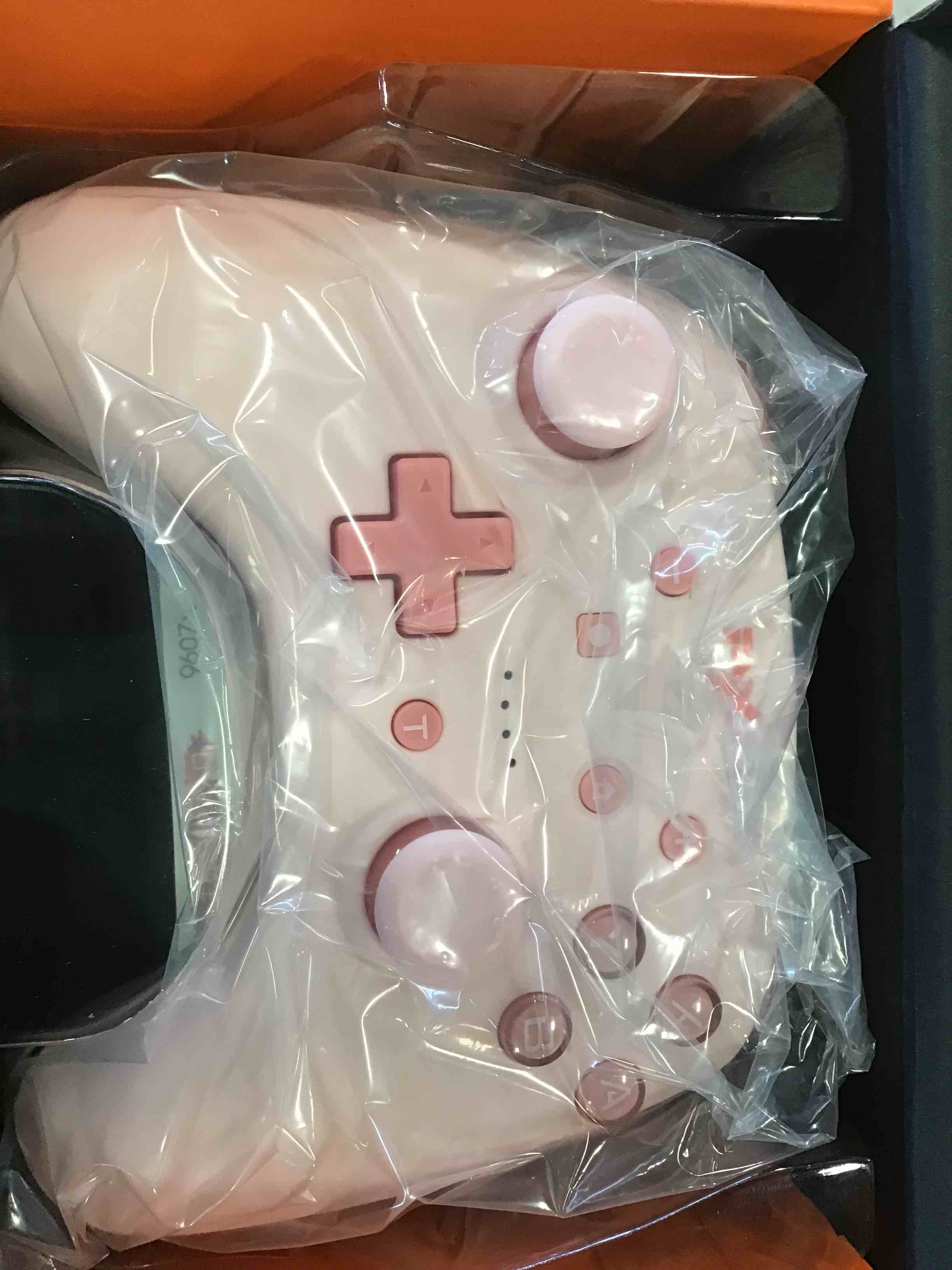 PXN Wireless Switch Controller for Nintendo Switch/ Switch Lite/ OLED, Support iOS(16 Version Only) Switch Pro Controller with Turbo, Wake-up, Amiibo, Motion, Vibration Wireless Switch Controller-Pink