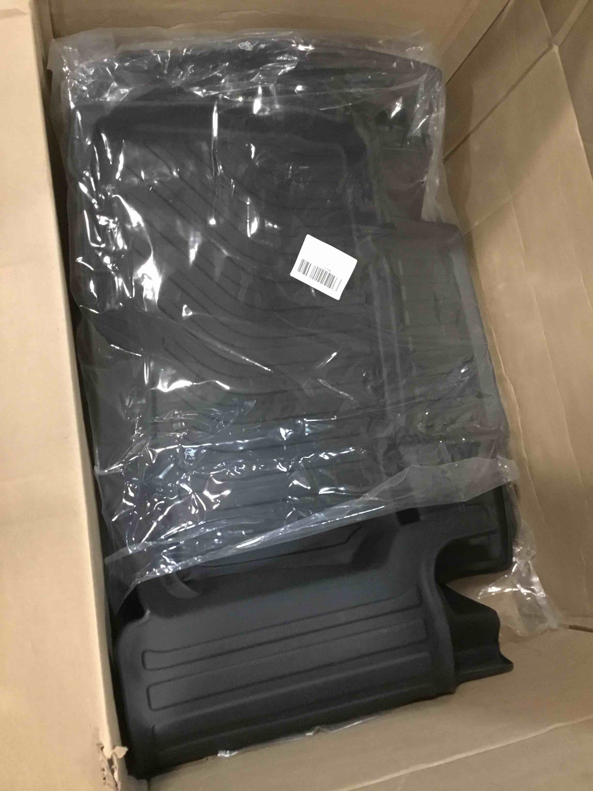 Auxko All Weather Floor Mats Fits for Ford Explorer 2020-2024 7 Seat Full Set TPE Rubber Liners Set All Season Guard Odorless Anti-Slip Floor Mats for 1st & 2nd & 3rd Row Explorer 7 Seat 3 row