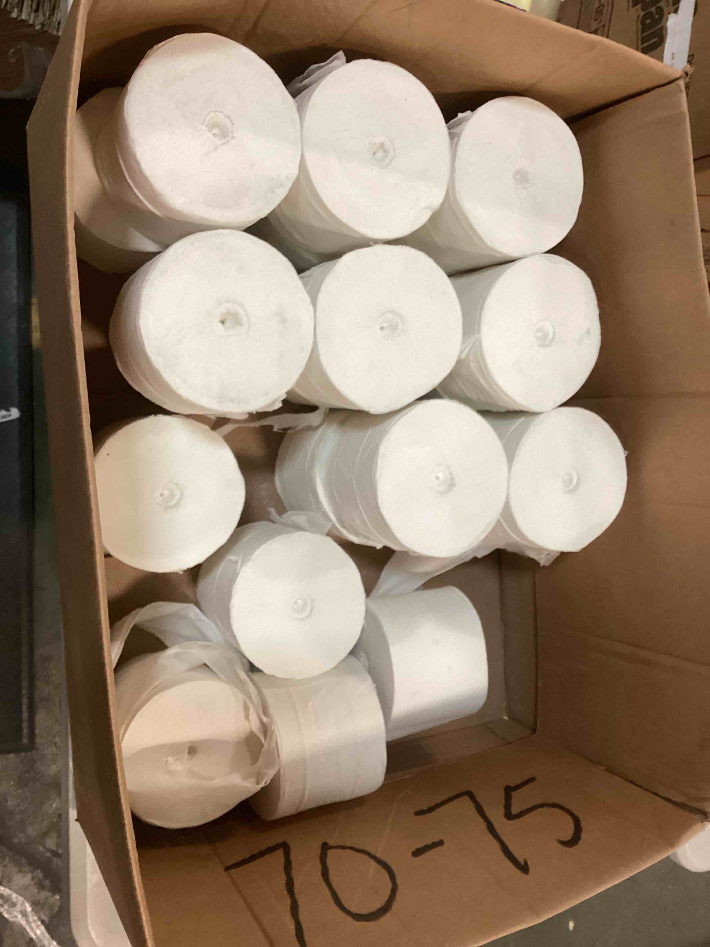 21 rolls of thin toilet paper