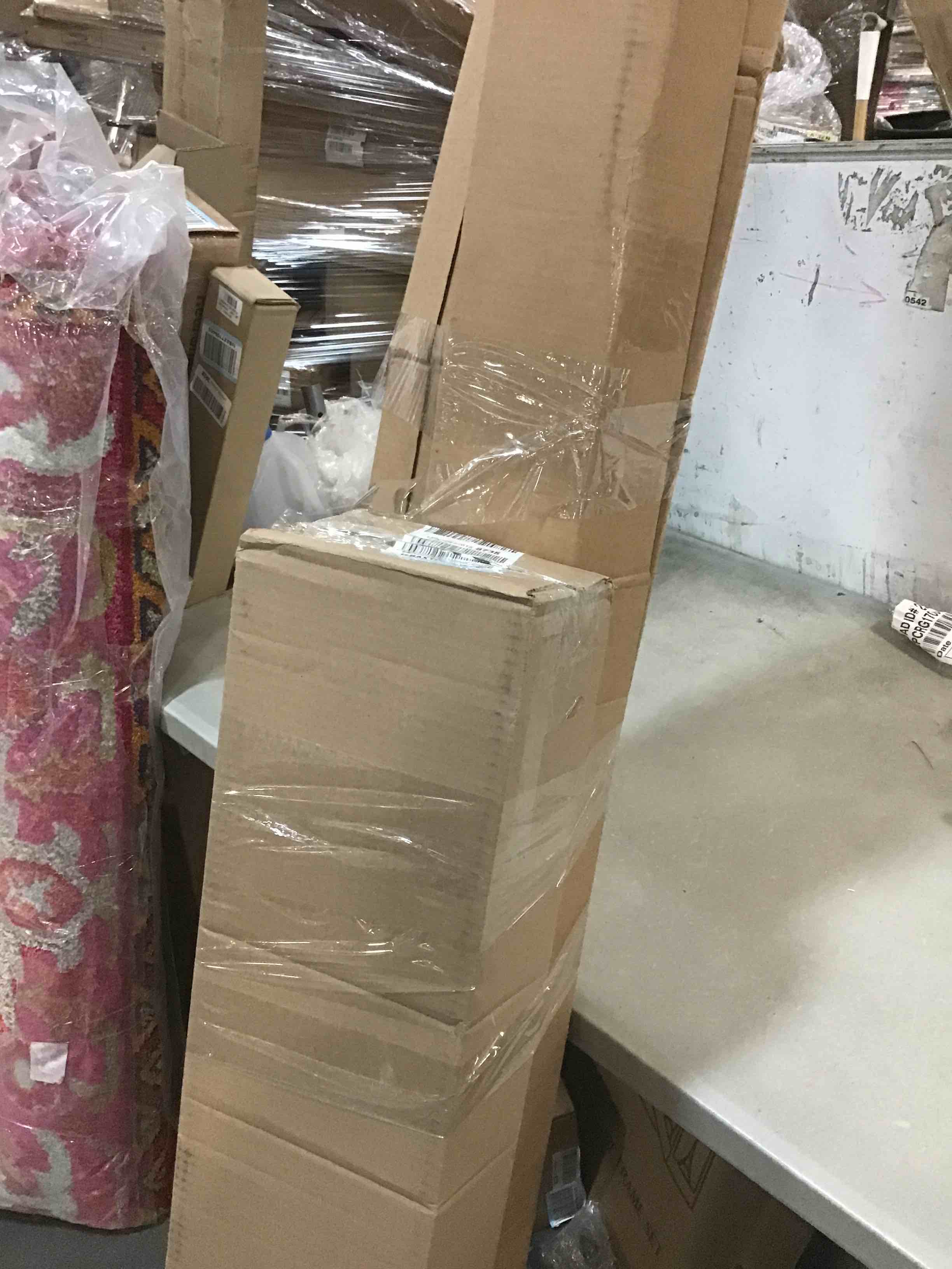 Assorted Fan Hanging Rod, Shower Curtain Rod and Drapery Rod