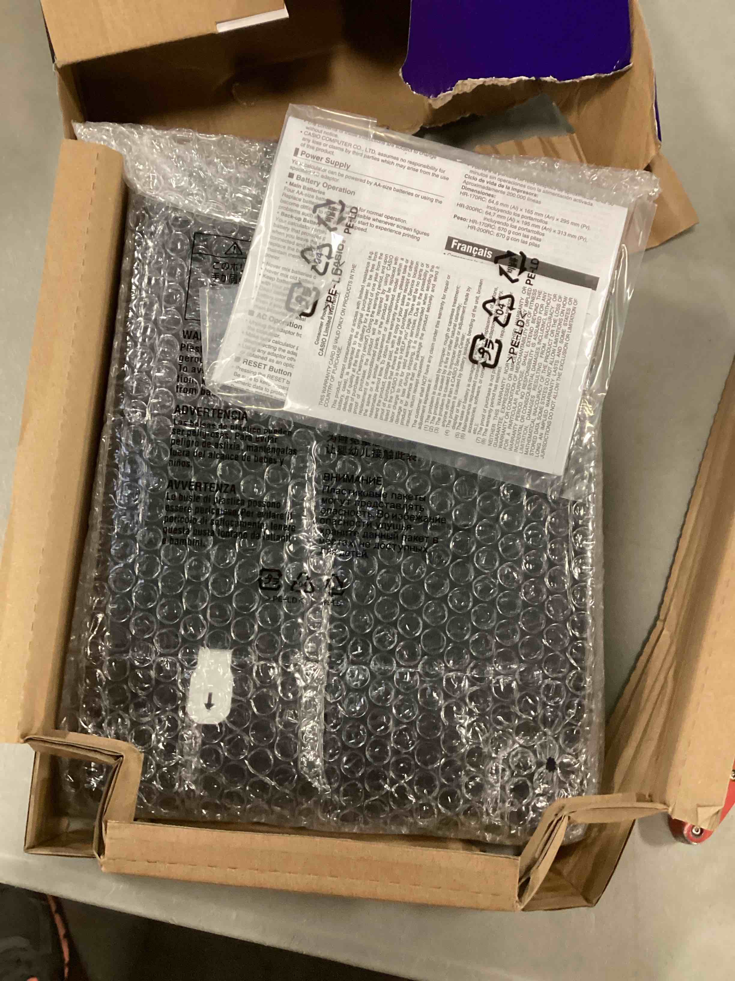 Casio HR200RC Printing Calculator