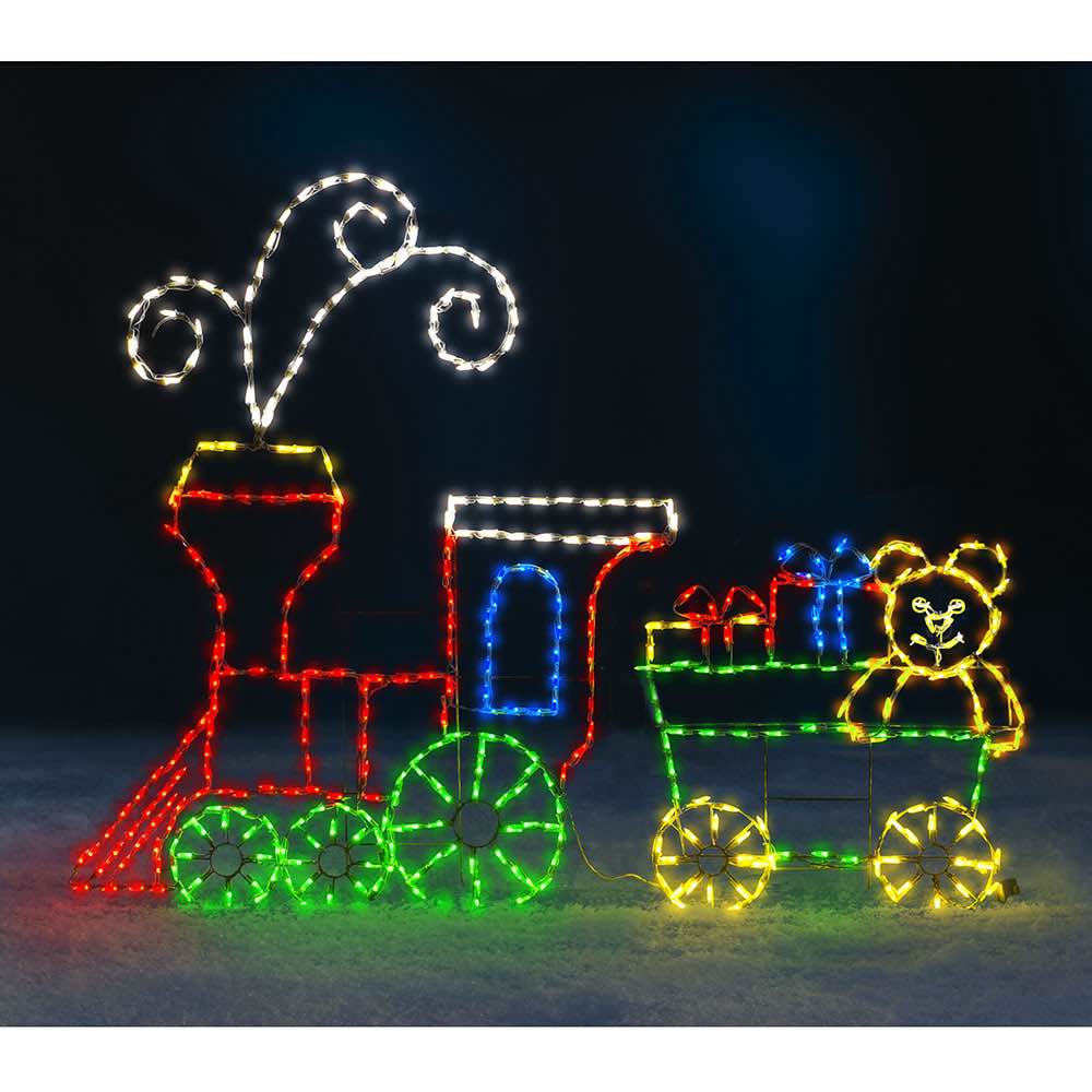The 5' Animated Holiday Locomotive