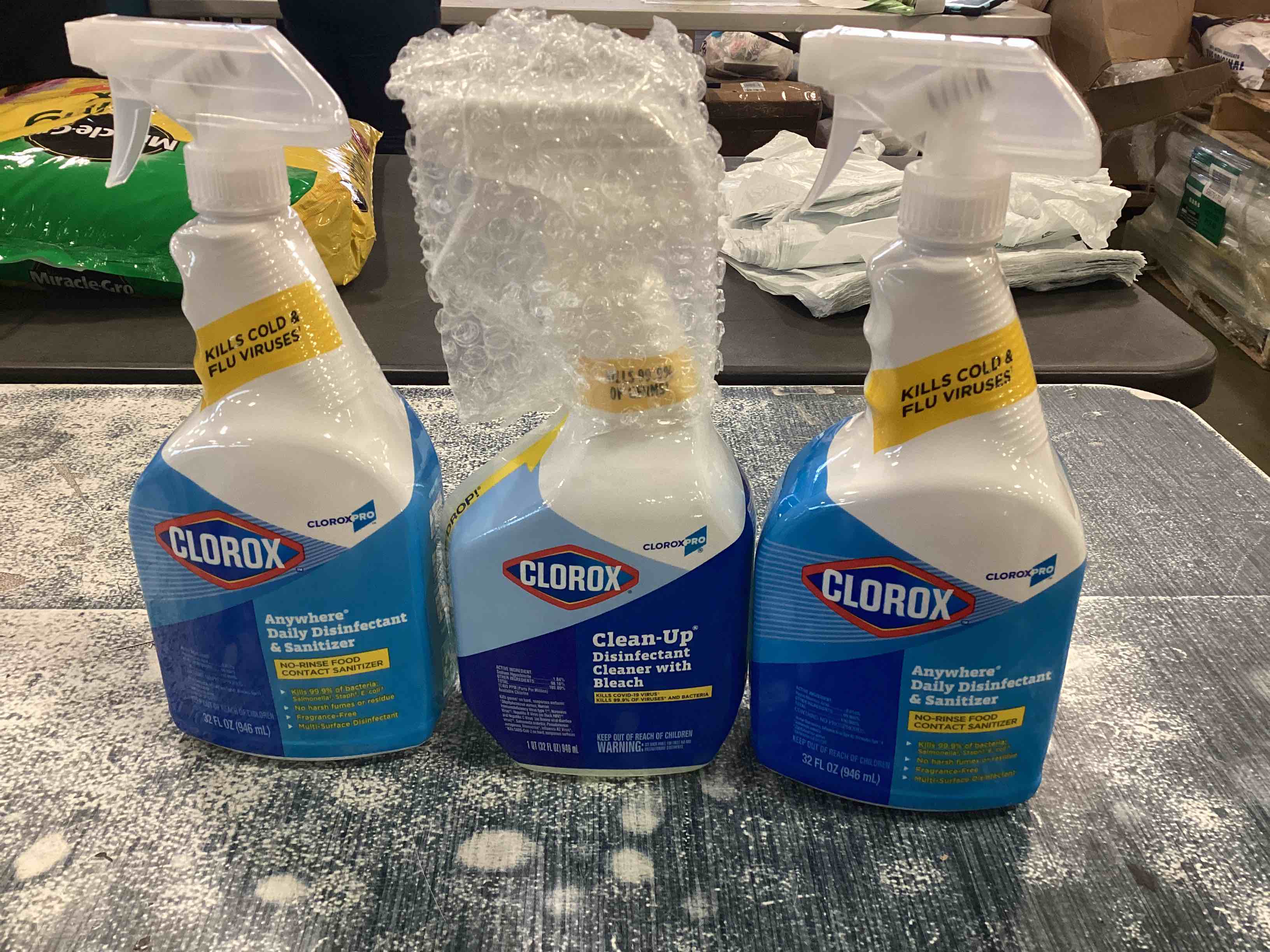 Assorted Clorox Disinfectant Cleaner