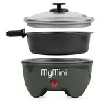 MyMini 5-inch Noodle Cooker & Skillet Electric Hot Pot, Blackberry (3.7" x 5.25", 1.25 Lb)