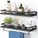Donja Floating shelf with Towel holder