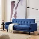 ( incomplete) Velvet Tufted 3 Seater Sofa