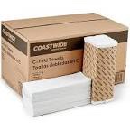 Coastwide Professional Multifold Towels, White, 250 Sheets/ 16 Pck (c-15.5-ag25)