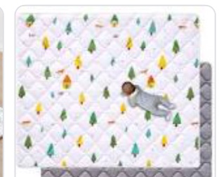 Premium Foam Baby Play Mat 79" X 63", Thick One-Piece Crawling Mat, Odorless Baby Mat Floor Mat, Non-Slip Cushioned Baby Playmat for Infants,Babies,Toddlers. Machine Washable for Easy Care.