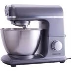 6 Speed 4.7 Quart Gun Metal Professional Stand Mixer Farberware