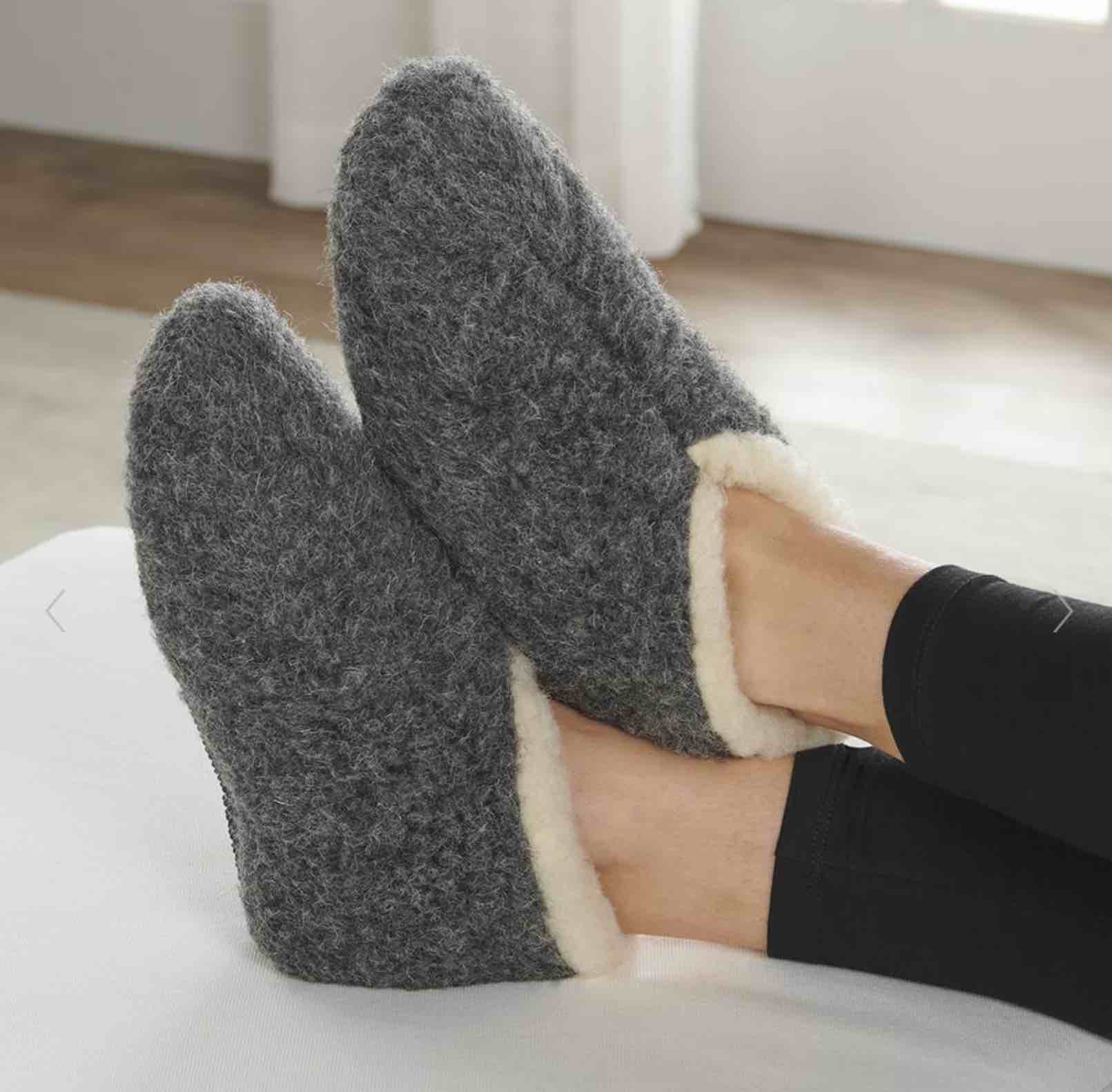 The Merino Wool Slipper Boots