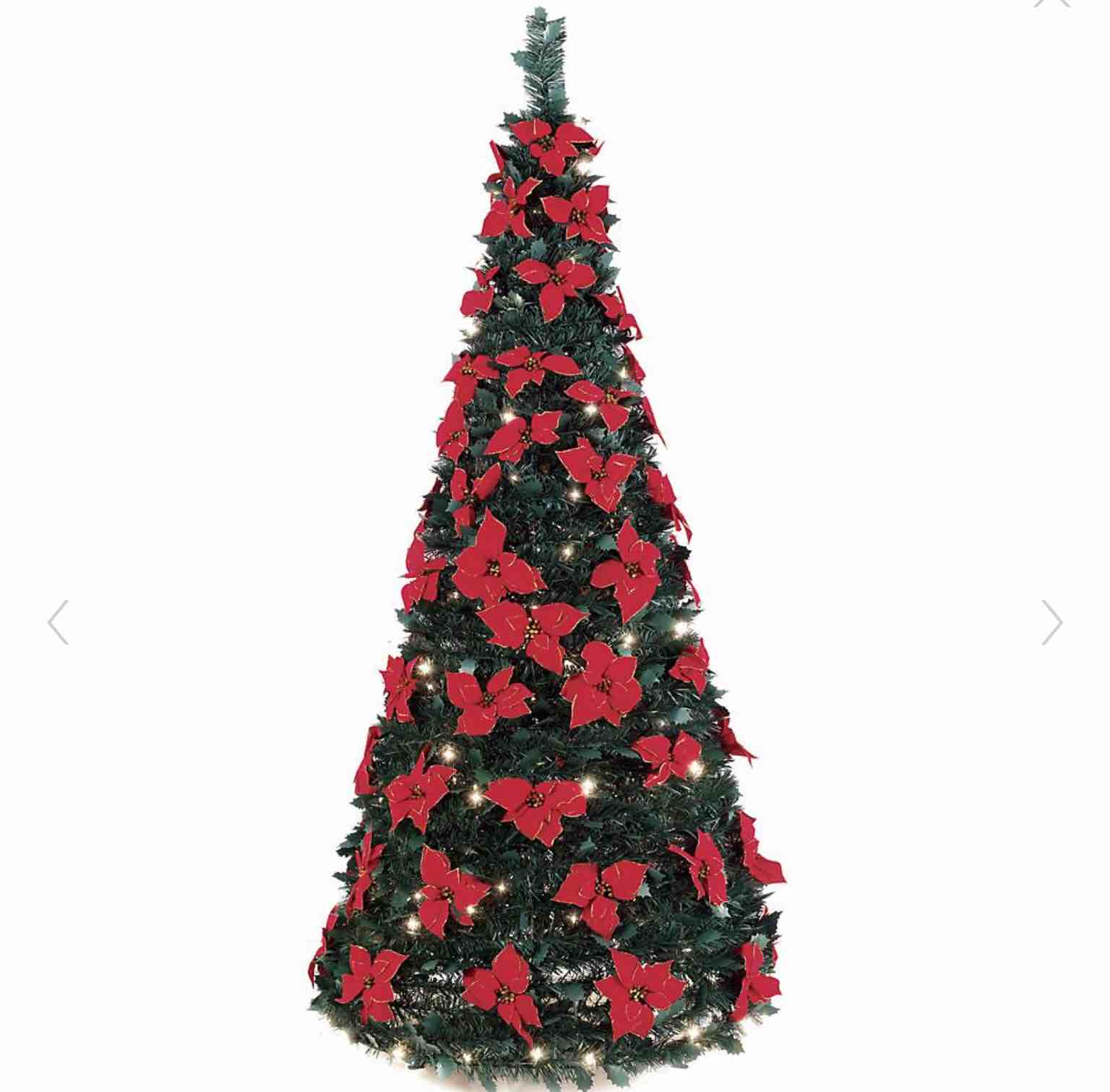 The 6' Pop-Up Poinsettia Tree