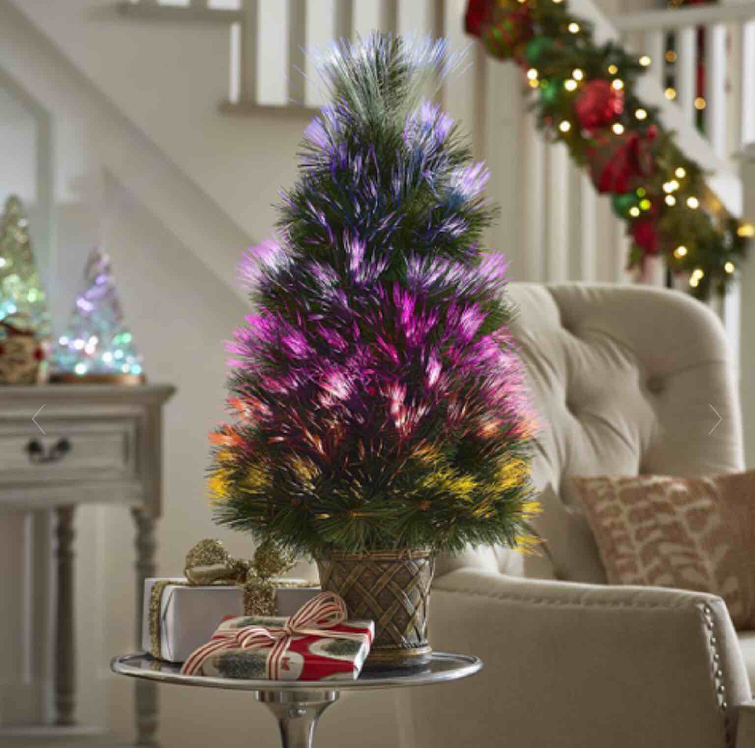 The Tabletop Northern Lights Tree