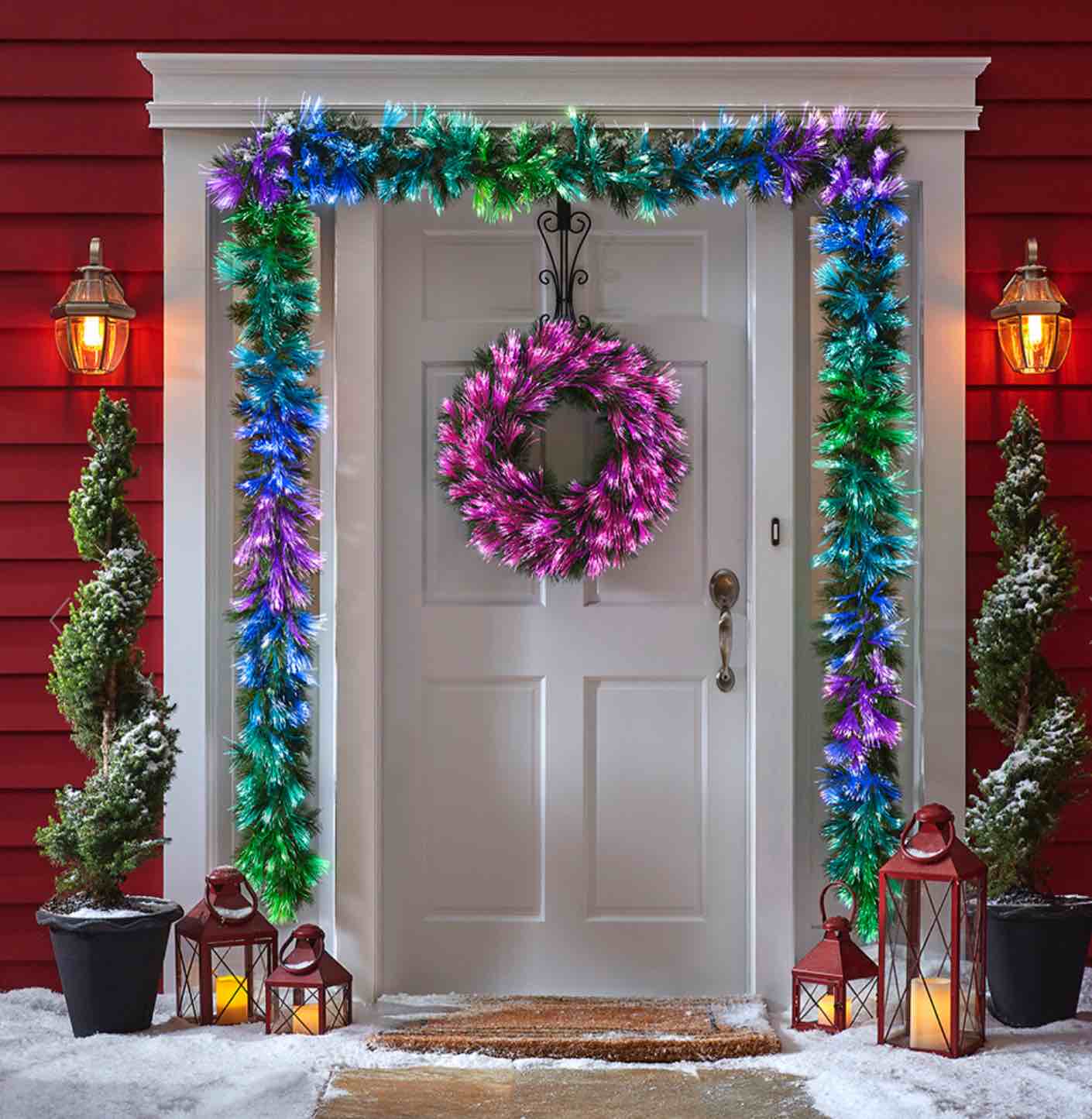 The Prelit Northern Lights Holiday Trim