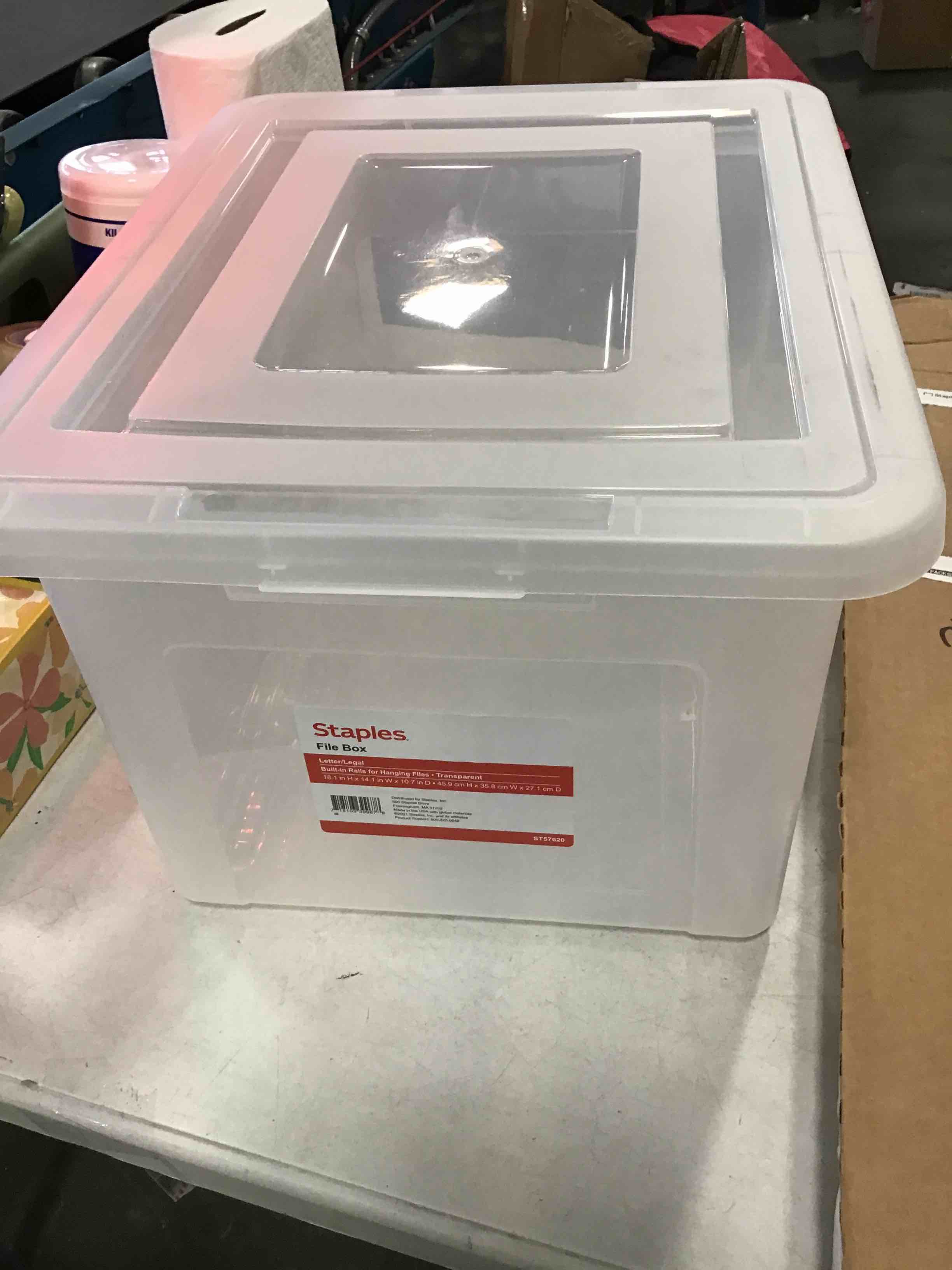 File letter box 18.1in H x z14.1in W x 10.7in D