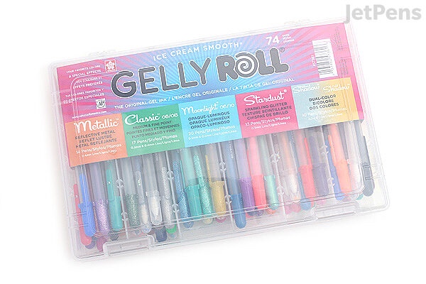 Sakura Gelly Roll Gel Pen - 74 Color Set