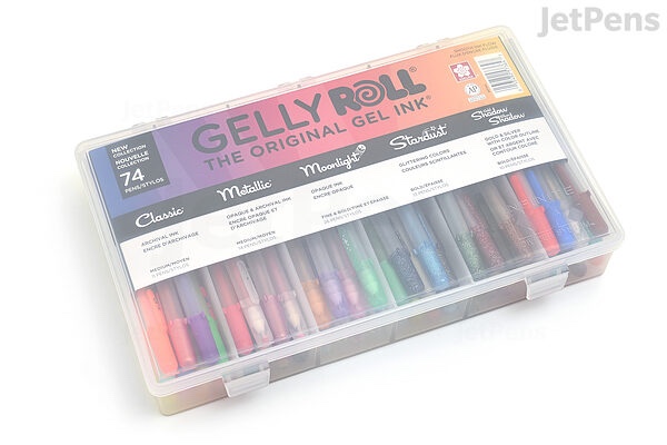 Sakura Gelly Roll Gel Pen - 74 Color Set