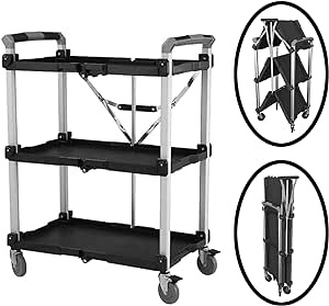 pack n roll collapsible service cart