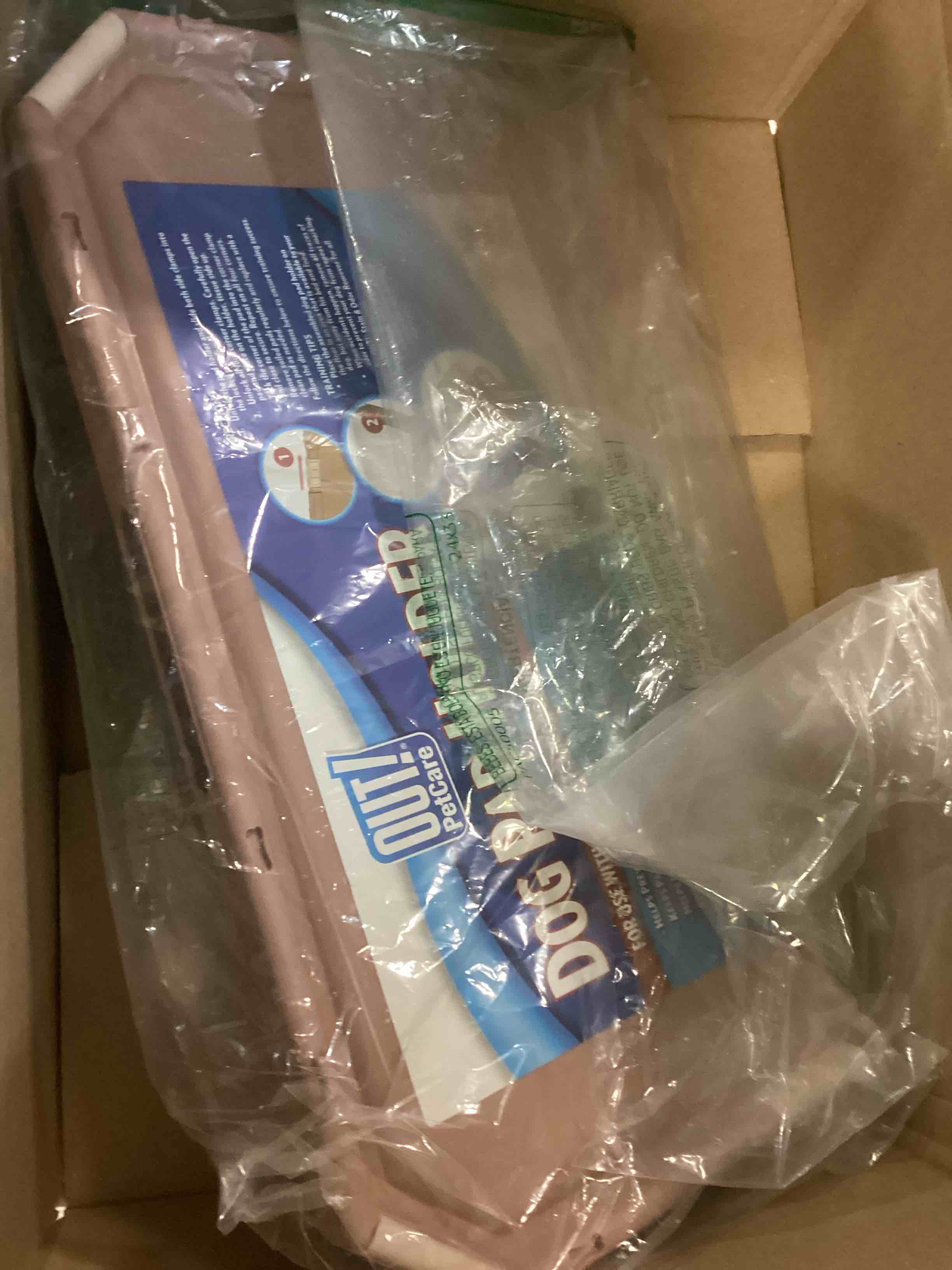 OUT! Dog Pad Holder Portable Tray for Pet Training and Puppy Pads