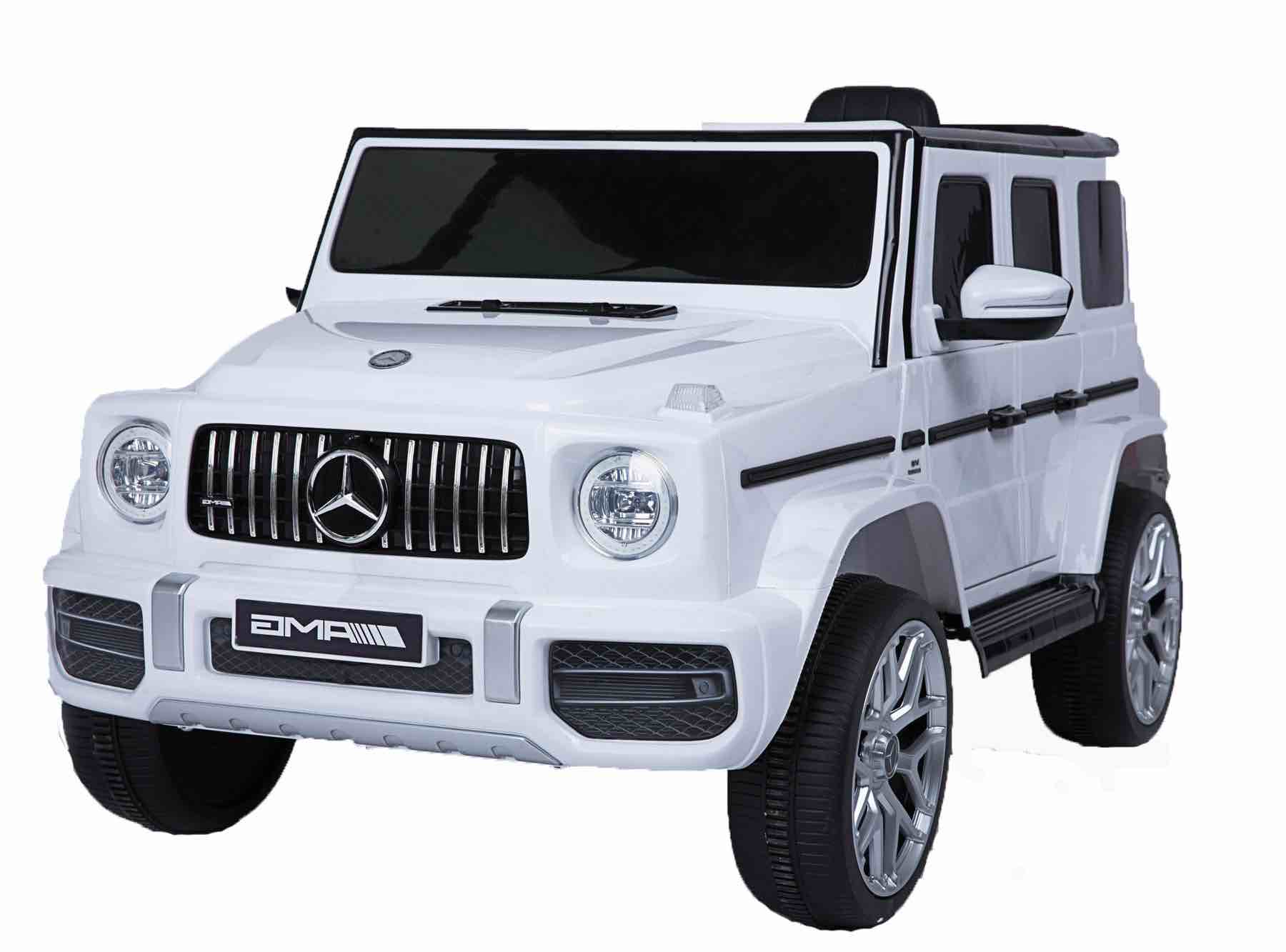 TAMCO-S306 white Licensed Mercedes-AMG G63 Ride On Car.