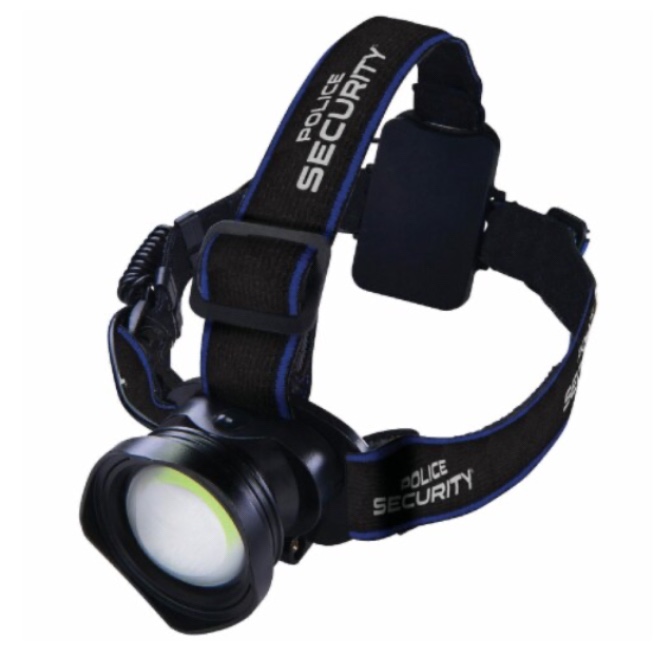 Police Security Breakout 400 Lm. 3AAA COB LED Headlamp 98298