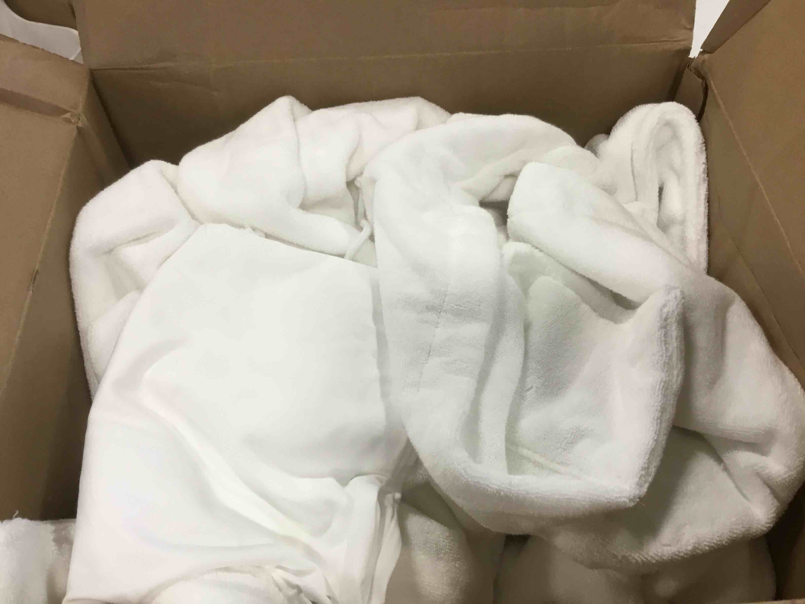 The Hammacher Schlemmer Genuine Turkish Cotton Luxury Bathrobe (White