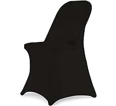 chair slipcover black color 