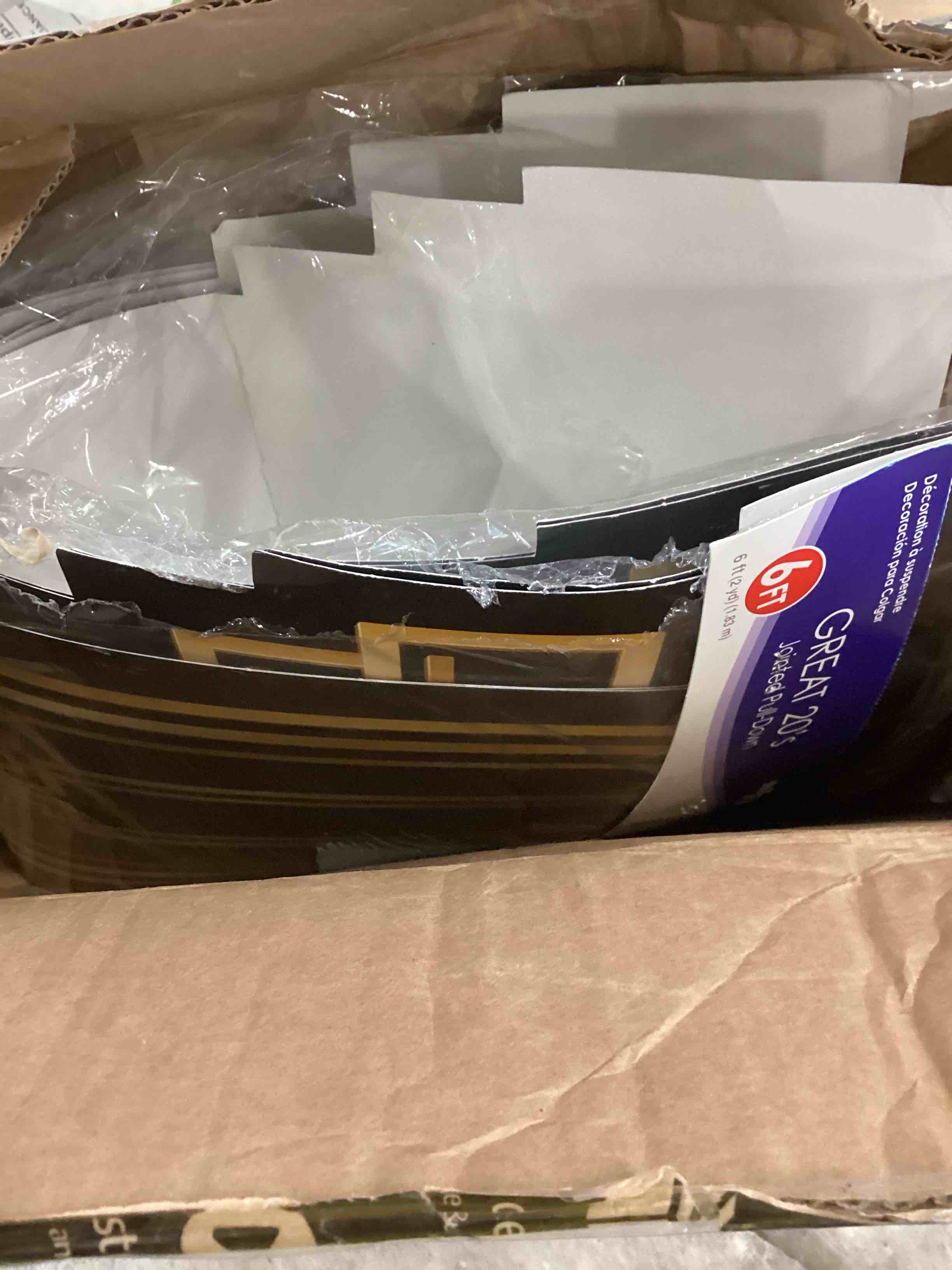 Beistle Jointed Great 20's Column Pull-Down Cutout