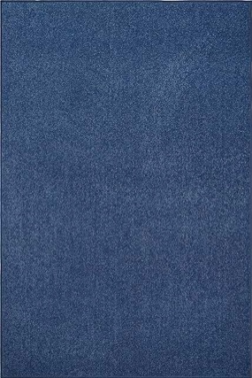 Ambiant Pet Friendly Solid Color Area Rugs Royal - 2' x 4'