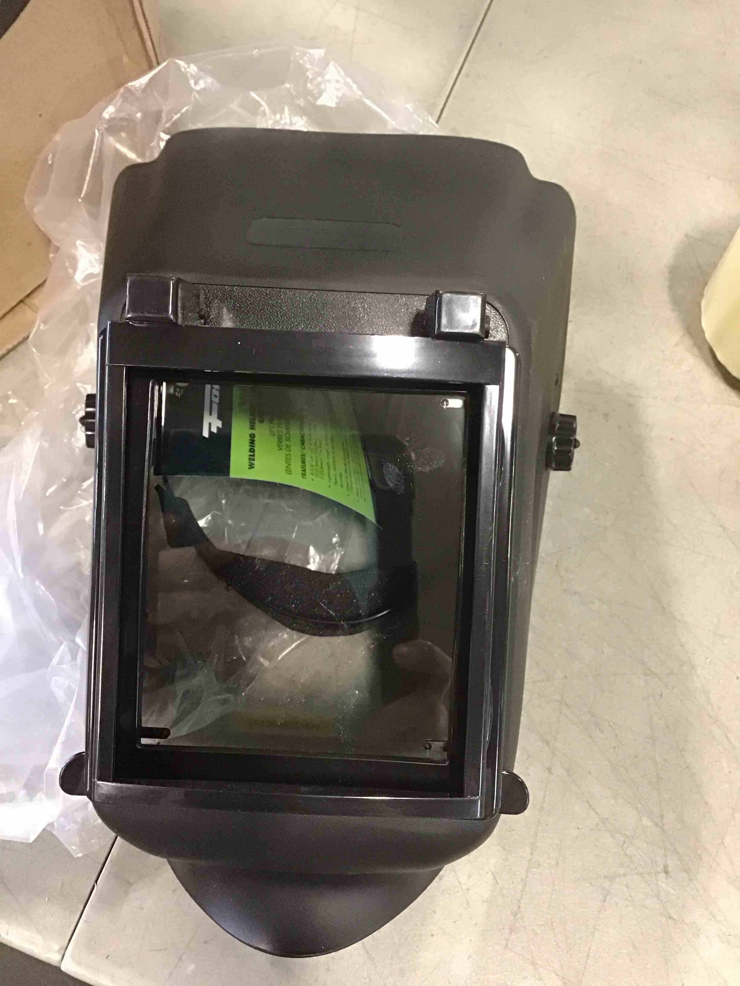 Forney 55672 Welding Helmet, Bandit III Flip Front, Shade-10,Black