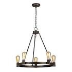 Hampton-Bay-Moreland-5-Light-Traditional-Oil-Rubbed-Bronze-Hanging-Wagon-Wheel-Candlestick-Chandelier 