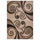 Orelsi Collection Cream Area Rug 5 x7