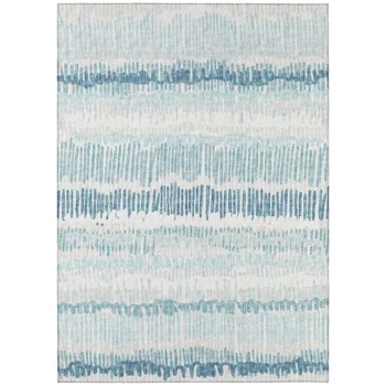 Addison Chenille Area Rug 10 x 14 Blue 